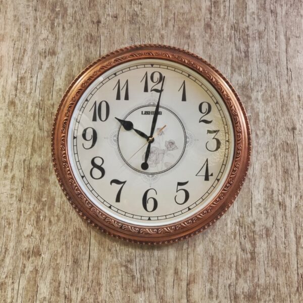 Fiber frame decorative wall clock - Image 2