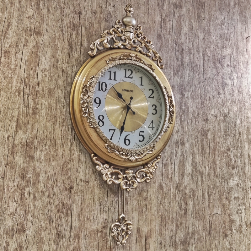 Fiber frame decorative wall clock - Image 4