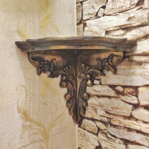 Victorian Design Heavy Fiber Wall Décor Stand