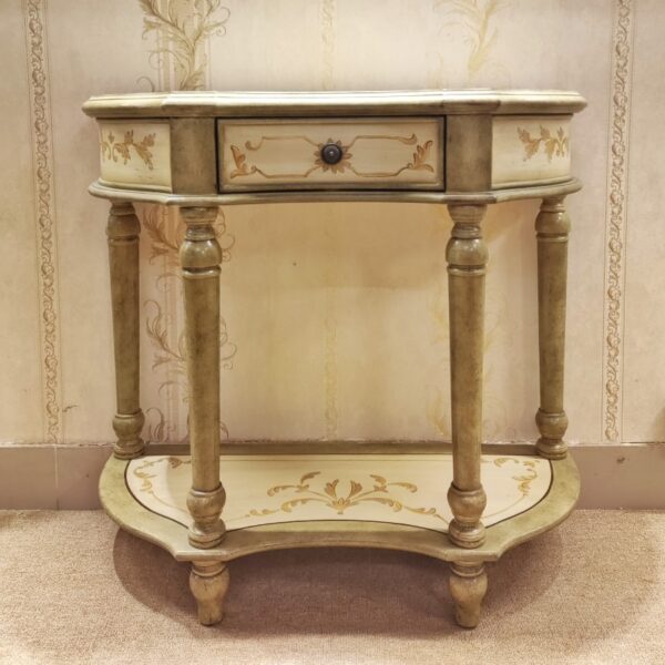 Solid Wood Hand Painted High Quality  Console Table - Image 3