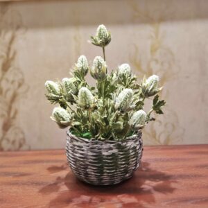 Rattan Tub  Artificial Flower Arrangement