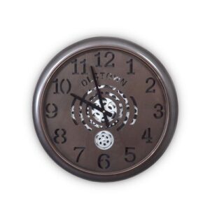 Metal frame Vintage design wall clock