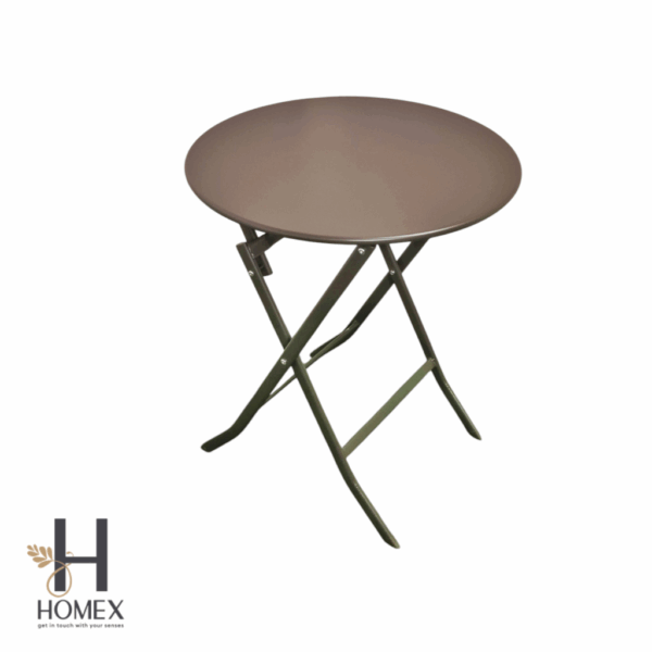Full Metal Foldable Garden Table 60 CM