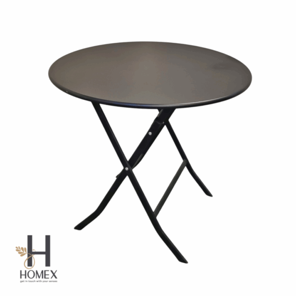 Full Metal Foldable Garden Table 80 CM
