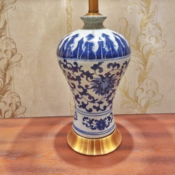 Porcelain Body High Quality Printed Table Lamp - Image 2