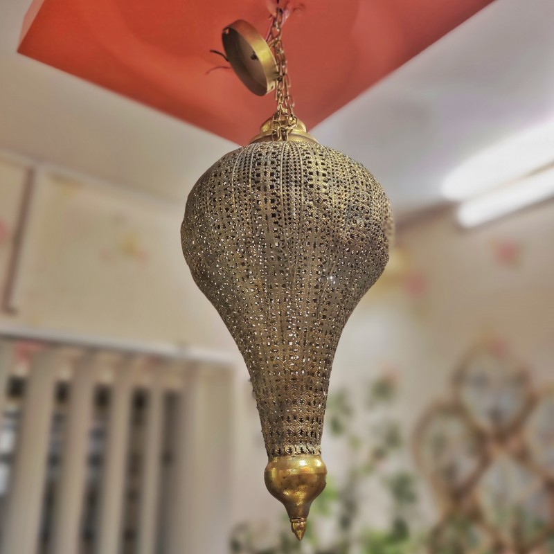 metal chandelier