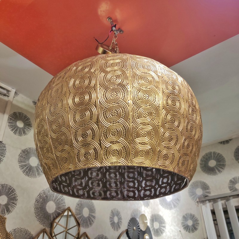 metal chandelier