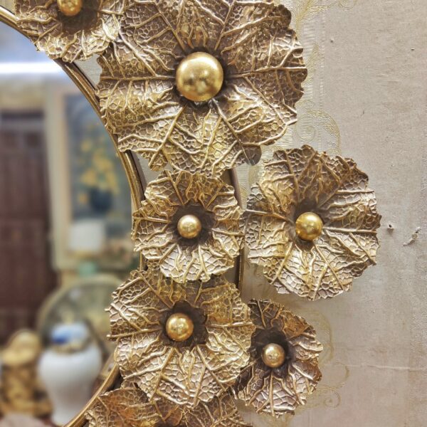 Metal Frame Vintage Style Decorative Wall Mirror - Image 2