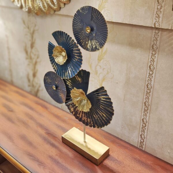 Full Metal Floral Design Decorative Showpiece - Image 2