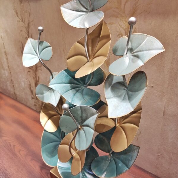 Full Metal Floral Design Decorative Showpiece - Image 3