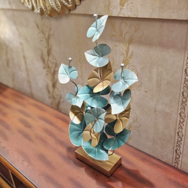 Full Metal Floral Design Decorative Showpiece - Image 2