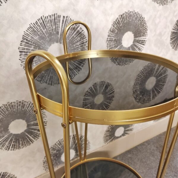Metal Frame Serving Trolley - Image 2