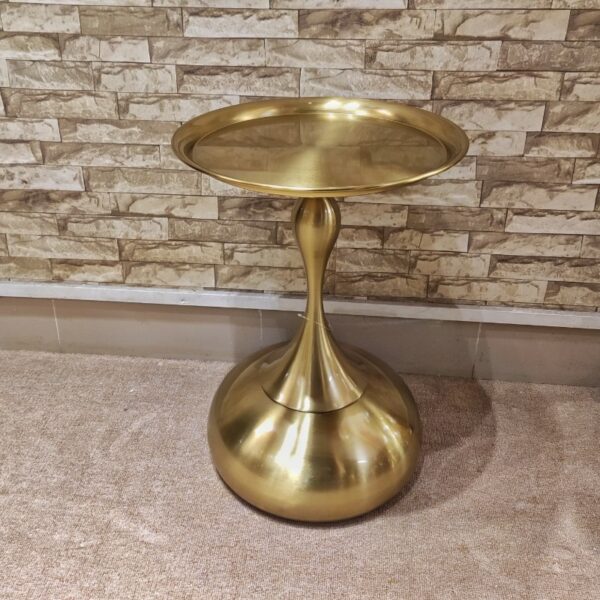 Metallic Decorative Corner Table
