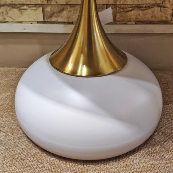 Metallic Decorative Corner Table - Image 2