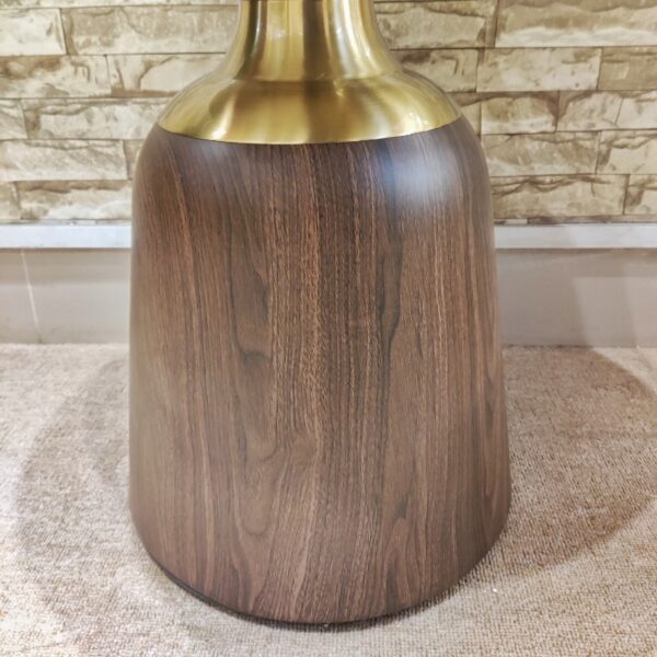 Metalllic Decorative Corner Table - Image 3