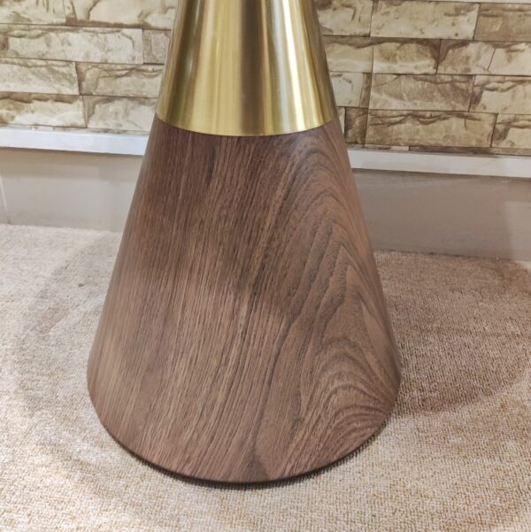 Metalllic Decorative Corner Table - Image 3