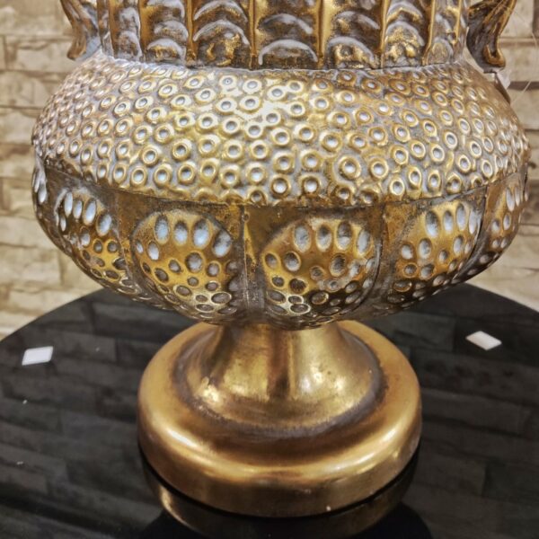 Full Metal Vintage Style Decorative Vase - Image 2